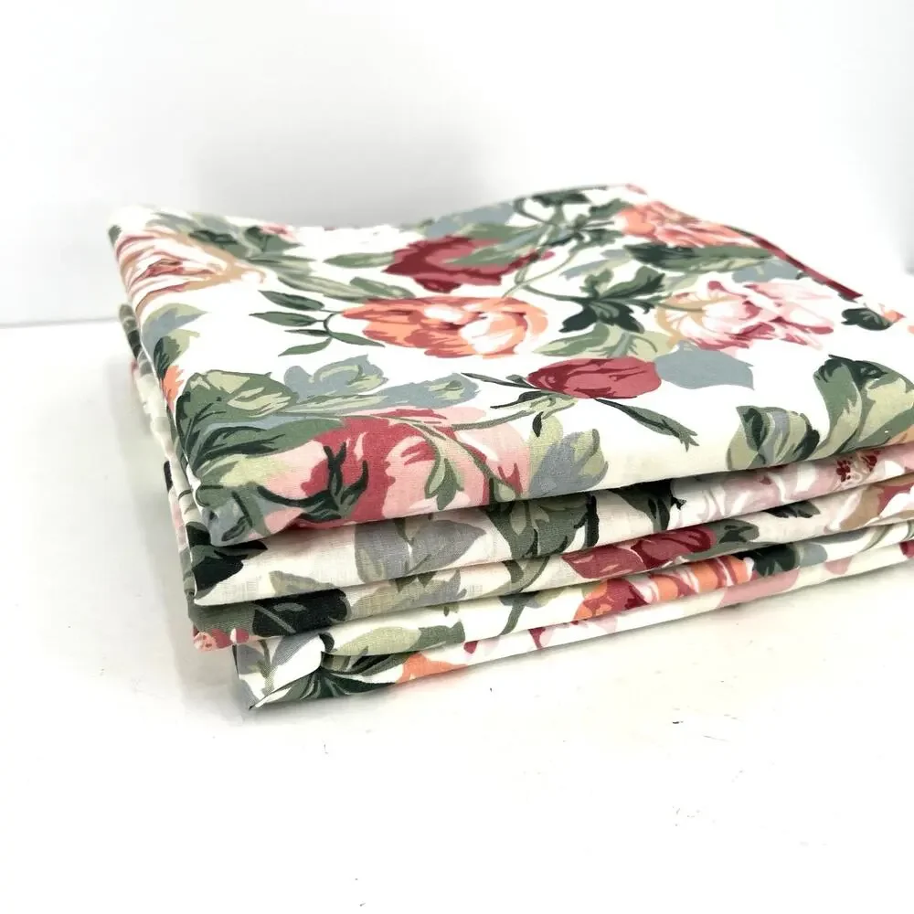 NWOT Croscill Arbor Rose complete valance and curtain set